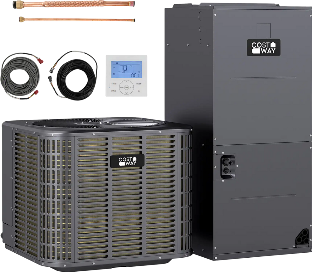 3 Ton 19 SEER2 High-Performance Heat Pump System (Operates down to 5°F)