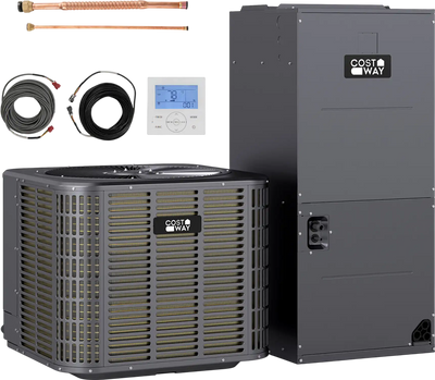 Costway 3 Ton 19 SEER2 High-Performance Heat Pump System 942573186 New