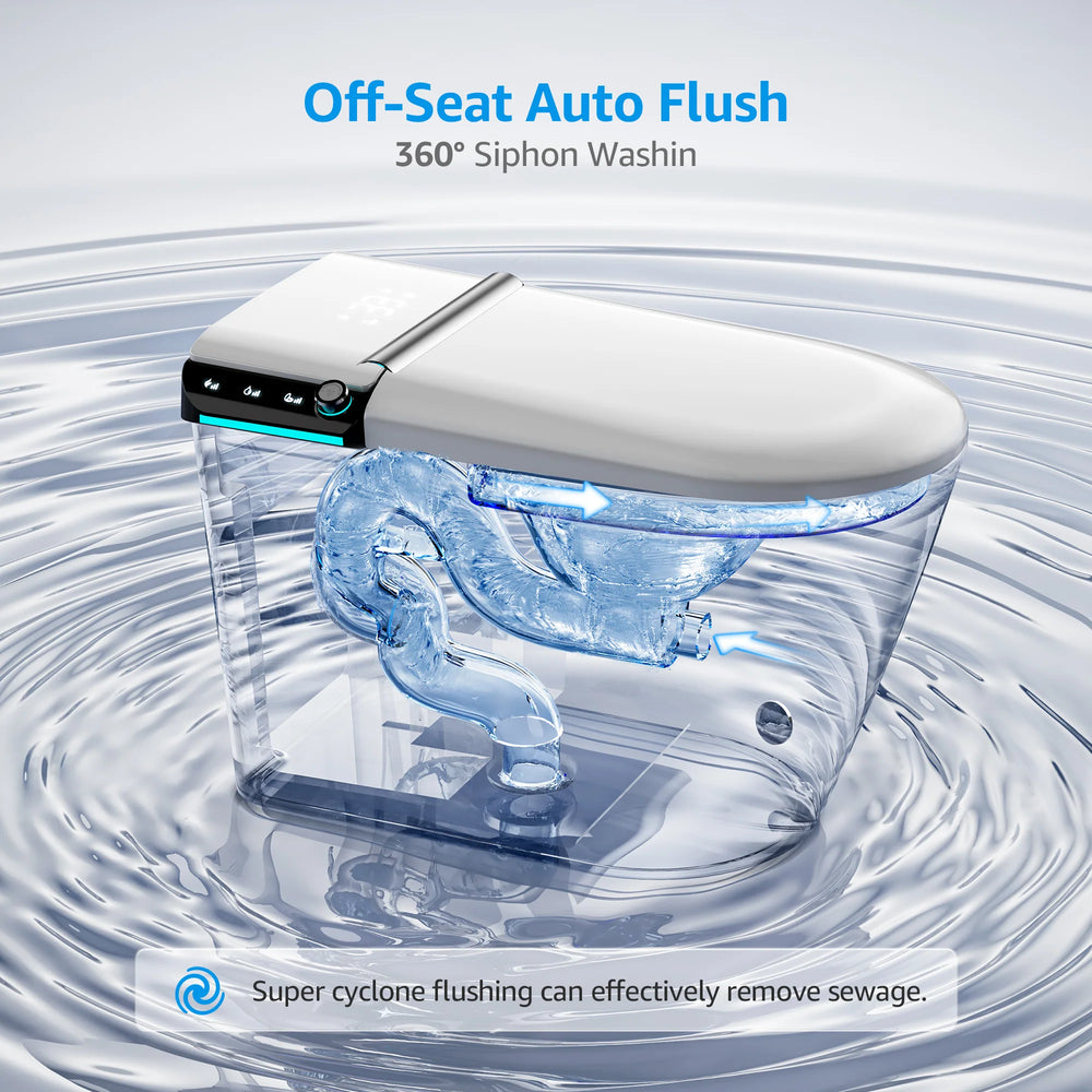 Yulika U1 Smart Bidet Toilet with Touchscreen and Aromatherapy System New