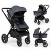 3-in-1 Convertible High Landscape Bassinet Stroller with Reversible Seat-Gray - Gallery View 1 of 2