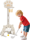Kids basketball hoop with foldable rim, featuring a stable design for indoor play and adjustable height for growing.