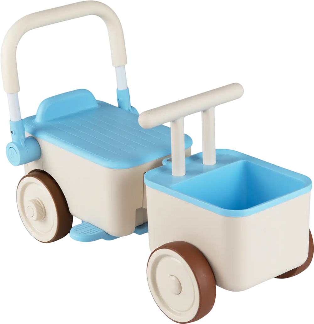 3-in-1 Kids Ride On Push Car with Rope and Storage Basket - Gallery View 1 of 11