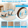 3-in-1 Kids Ride On Push Car with Rope and Storage Basket - Gallery View 9 of 11