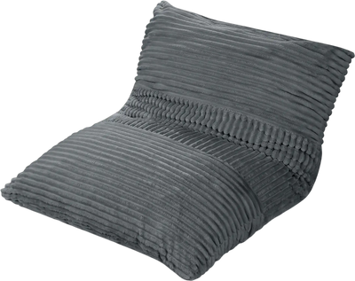 Costway 3-in-1 Large Corduroy Bean Bag Floor Chair 17502818 New