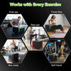 3-in-1 Plyometric box with height options for jumps and step-ups, featuring soft PU cover and resilient foam for safety.
