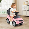 3 in 1 Push Car with Removable Handle and Guardrail for Kids 18-36 Months Old-Pink - Gallery View 1 of 12