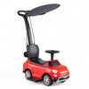 3-in-1 Toddler Ride on Push Car with Canopy Foot-to-Floor Kids Ride on Stroller Gift-Red - Gallery View 1 of 1