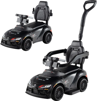 Costway Toyota Licensed 3-in-1 Foot-to-Floor Stroller Sliding Walking Ride On Toy 91372554 New