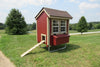 EZ-FIT Chicken Coop Kit 5' x 8' for 18–22 Chickens with Roost Ramp and Egg Box New