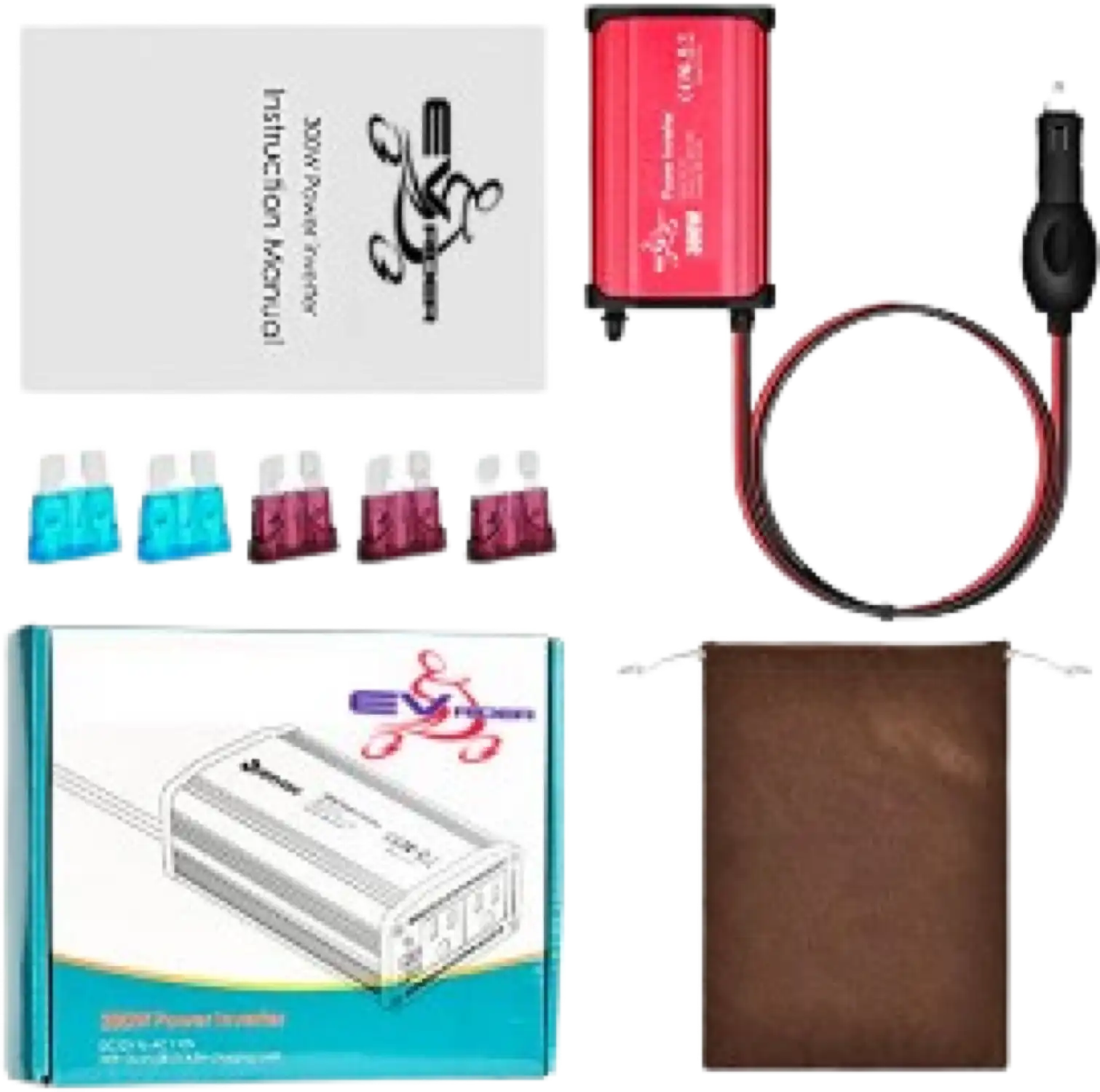 EV Rider EVR-001 Car Charging Adapter New