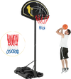 4.25-10 Feet Portable Adjustable Basketball Goal Hoop System