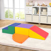 4-Piece Climb and Crawl Foam Block Play Set for Infant Baby-Red - Gallery View 1 of 10