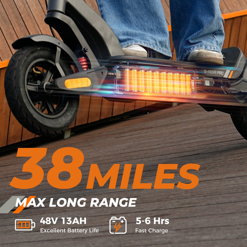 38 miles max long range graphic