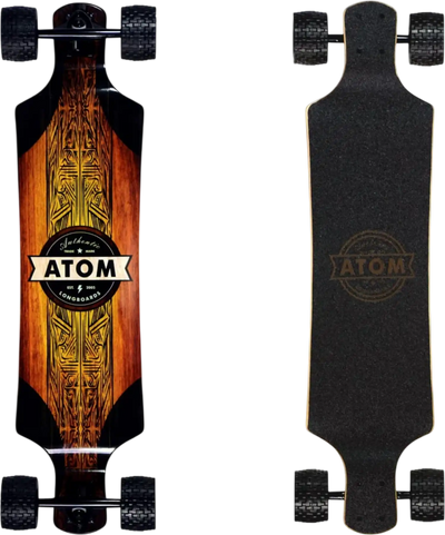 Atom 40026 All-Terrain Drop Deck Longboard 39 Inch New