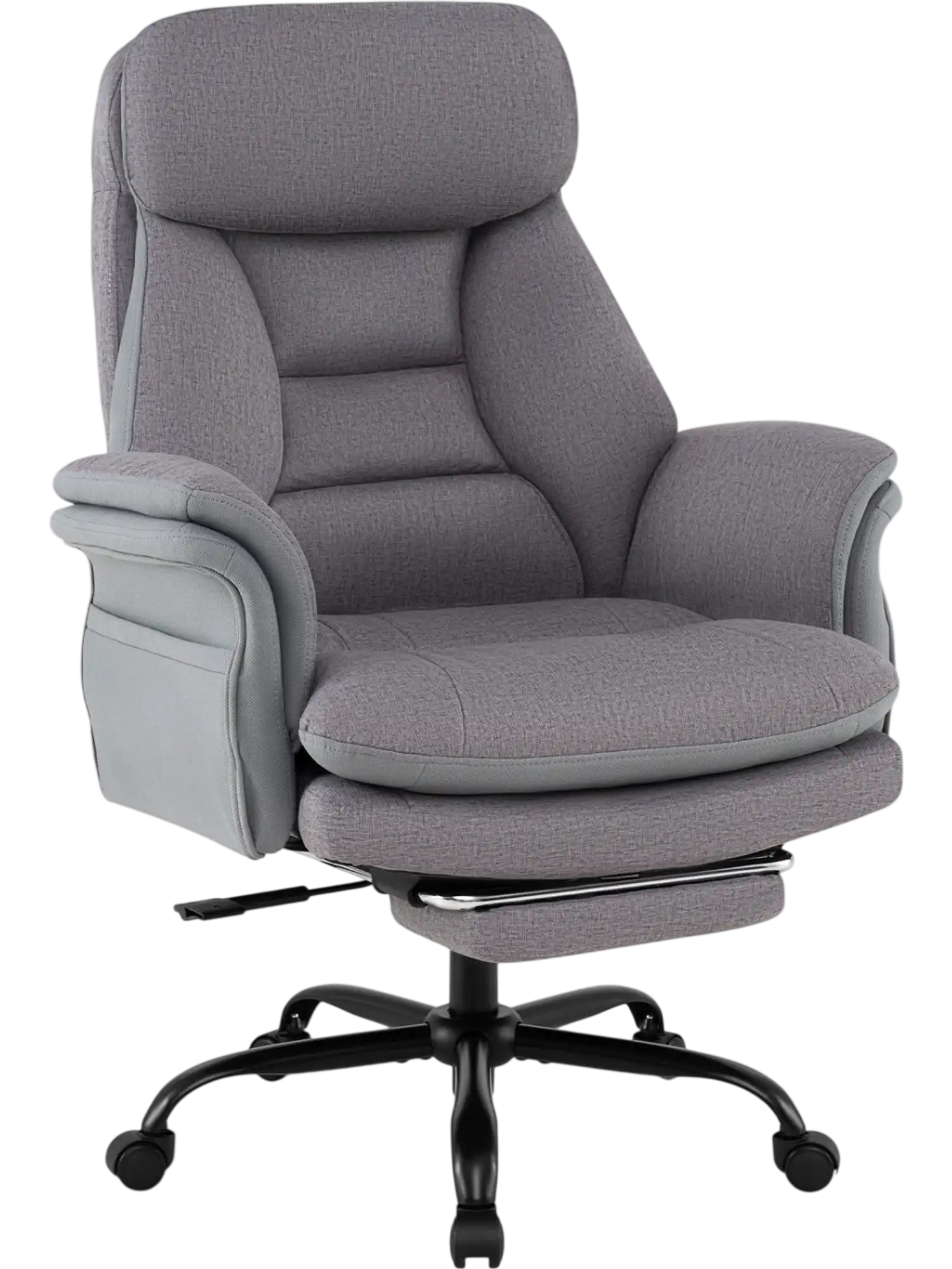 Costway Ergonomic Big & Tall Faux Leather Office Chair 400 lbs 43872521 New