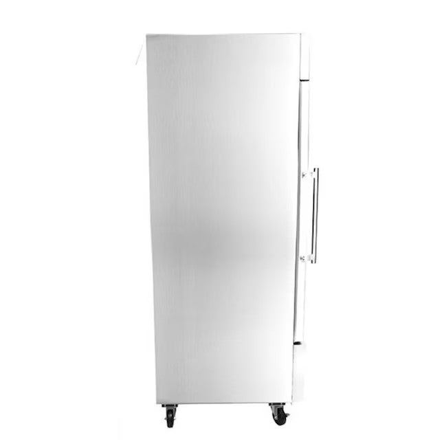 SABA S-23RG Commercial Refrigerator 23 cu. ft. Glass Door Display Reach-In Stainless Steel New