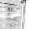SABA S-23RG Commercial Refrigerator 23 cu. ft. Glass Door Display Reach-In Stainless Steel New