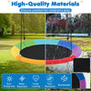 Colorful 40-inch flying saucer tree swing made of durable 600D oxford fabric for outdoor play and relaxation.