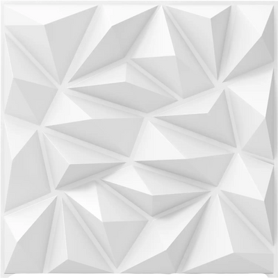 Costway 40-Pack 3D Diamond Wall Panels 33712629 New