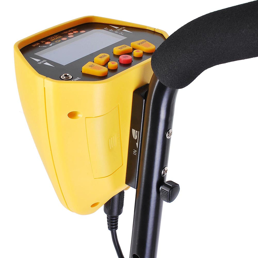 Yescom GC-1028 Metal Detector 8 11/16" Black New