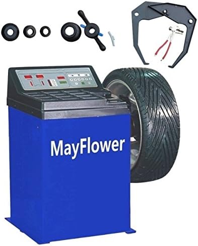 Mayflower Tools 950 + 680 3 HP Tire Changer with Bead Blaster and Electronic Wheel Balancer Combo New