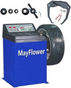 Mayflower Tools 960 + 680 1.5 HP Automatic Tire Changer with Assist Arm and Electronic Wheel Balancer Combo New