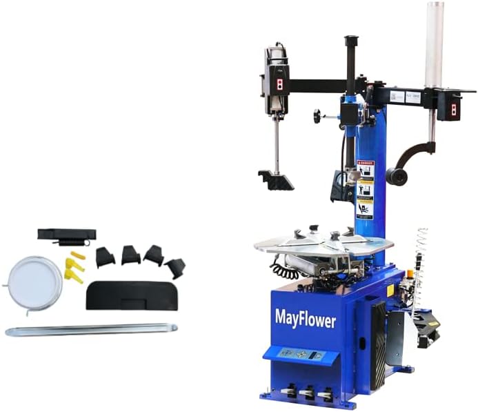 Mayflower Tools 988 + 680 1.5 HP Tire Changer with Double Assist Arms and Wheel Balancer Combo New