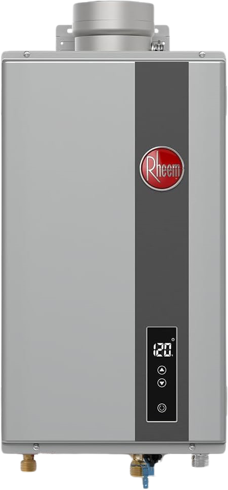 Rheem RTG-84DVLN-3 8.4 GPM Indoor Tankless Water Heater Natural Gas High-Efficiency Non-Condensing New
