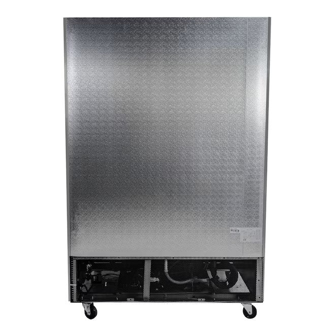 SABA S-47FG Commercial Freezer 47 cu. ft. Two Glass Door Display Reach-In Stainless Steel New