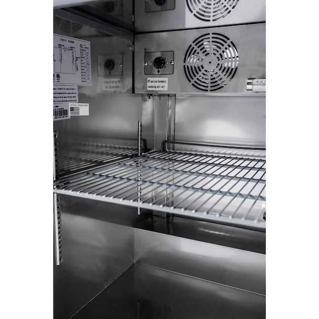 SABA Back Bar Cooler 23" One Door 6.5 Cu. Ft. Adjustable Temperature SBB-27-23B New