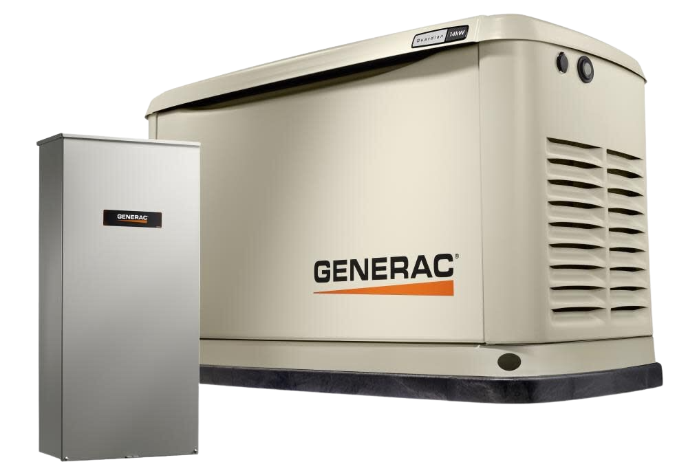 Generac 7224 14kW WiFi Guardian LP/NG  Standby Generator w/ 100 Amp 16 Circuit Smart Transfer Switch Manufacturer RFB