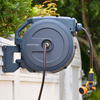 Giraffe Tools AW40 Retractable Garden Hose Reel Bundle 130ft + 130ft New