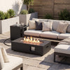 42 Inch 50,000 BTU Outdoor Rectangular Fire Table with Tank Holder - Gallery View 1 of 11