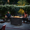 Costway Fire Pit Table with Ceramic Tabletop 42" 60,000 BTU Propane Powered New