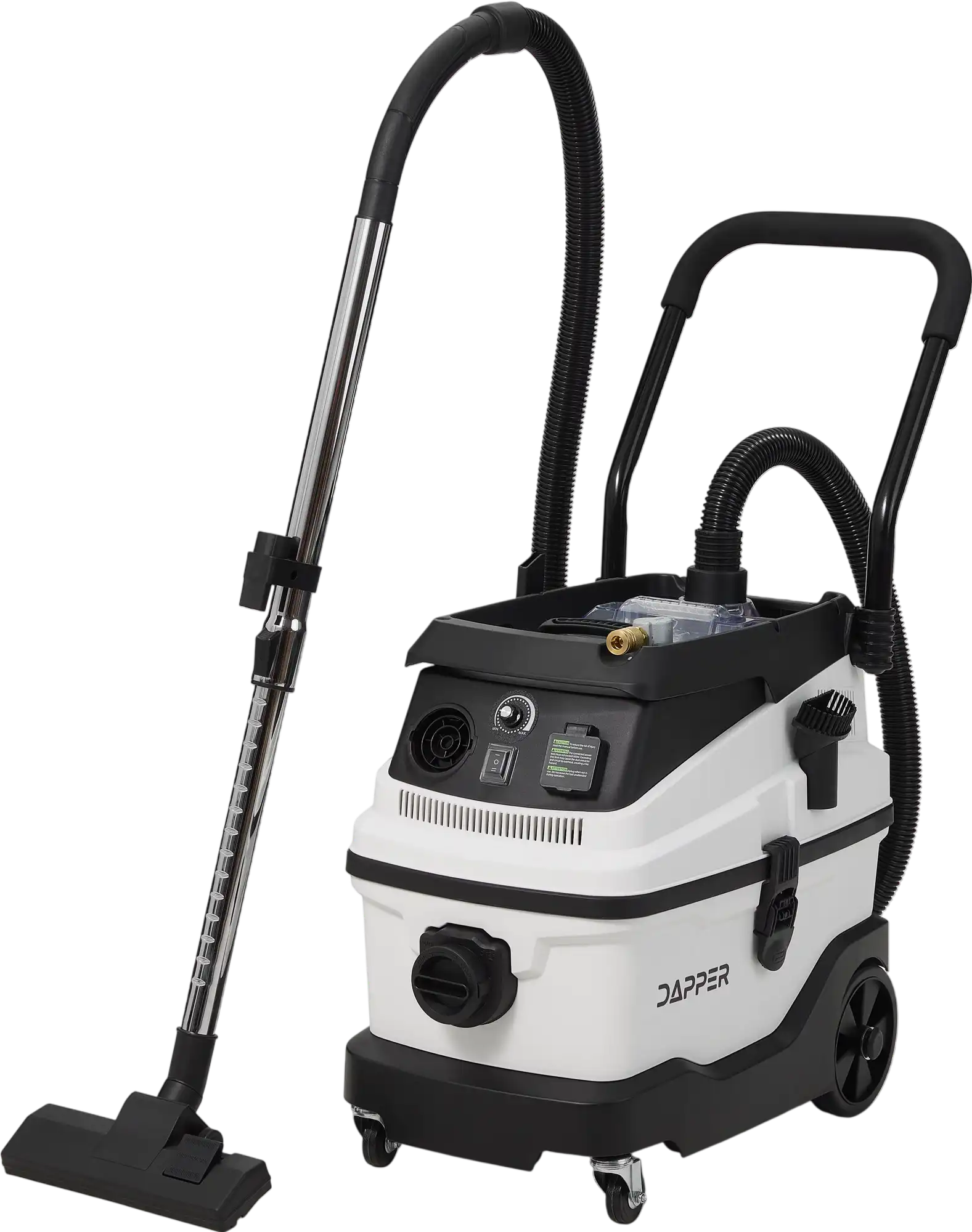 Dapper Supply DP-DE1135 Dust Extractor Vacuum 8 Gal. Wet Dry with Semi Auto HEPA Filter New