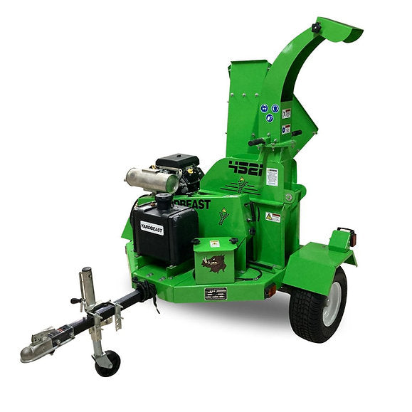 YARDBEAST 4521 Wood Chipper Shredder 4.5" Max Diameter Kohler Pro CH640 Engine 20.5HP Electric Start V-twin OHV New