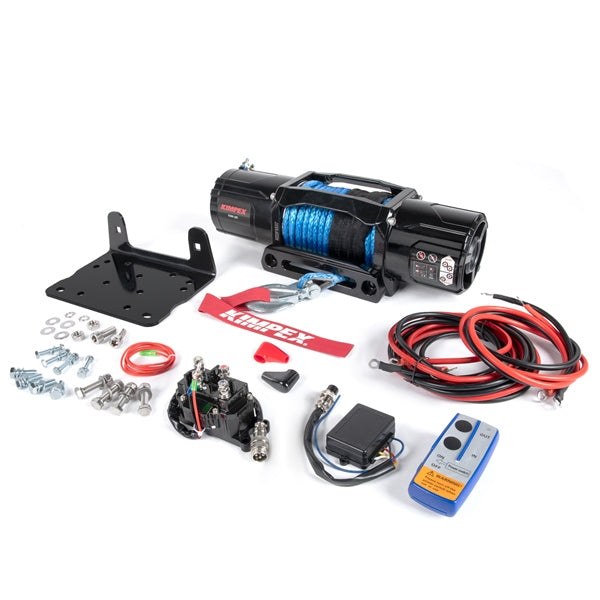 Kimpex 458172 Winch Kit 5500 Lbs with Synthetic Rope New