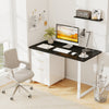 47” x 24” Universal Tabletop for Standard and Standing Desk Frame-Black - Gallery View 1 of 10