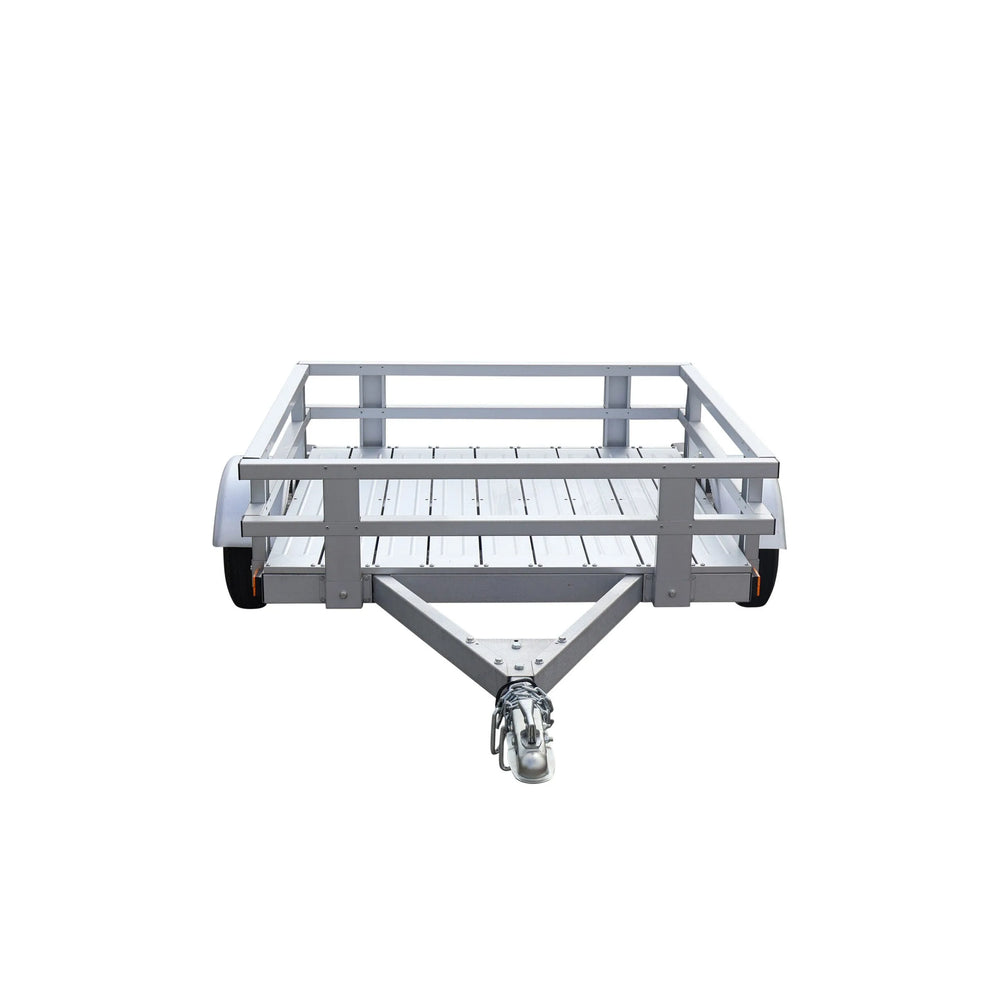 Stirling Kit Trailer 4 x 4 ft. 765 lb. Capacity with Side Rails Floor Planks New