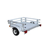 Stirling Kit Trailer 4 x 4 ft. 765 lb. Capacity with Side Rails Floor Planks New