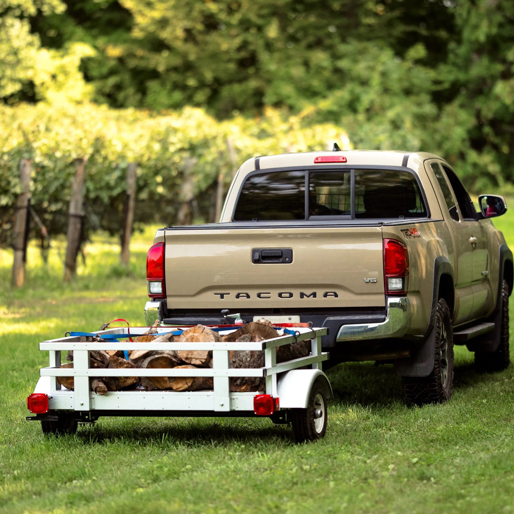 Stirling Kit Trailer 4 x 4 ft. 765 lb. Capacity with Side Rails Floor Planks New