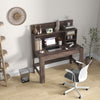 48 Inch Writing Computer Desk with Anti-Tipping Kits and Cable Management Hole-Rustic Brown - Gallery View 1 of 12