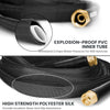 Giraffe Tools Lay Flat Water Hose - x 5/8” Black New