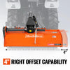 53 in Rotary Tiller,  3 Point Hitch Cat.1,  Chain Drive,  PTO Shaft Included with Shear Bolt,  18-35 HP,  LRT53