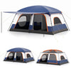 4-10 Person Camping Tent with Porch and 2 Rooms  for Backpacking-L - Gallery View 1 of 1