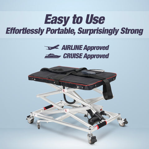 Portable Power Wheelchair Lift for Cars - Heavy Duty Ramp Design