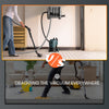 Giraffe Tools Retractable Vacuum Extension Hose Reel 1-1/4 in 30 ft Light Grey New