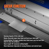 40-inch 3-in-1 Pan and Box Brake – Slip Roll, Shear, Bending Machine for Sheet Metal, 20 Gauge Mild Steel, Adjustable Fingers, Heavy Duty, Metalworking, Fabrication, Rolling, Bending MMCB4020