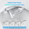 Yulika U5 Tankless Smart Bidet Toilet Elongated 1.28 GPF with LED Strip Auto Flush Heated Seat New
