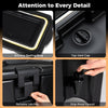 Insulated beverage dispenser features a drip-proof faucet, silicone sealing ring, and reliable latches for easy use.